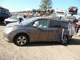 2017 Toyota Sienna LE Gray 3.5L AT 2WD #Z23468